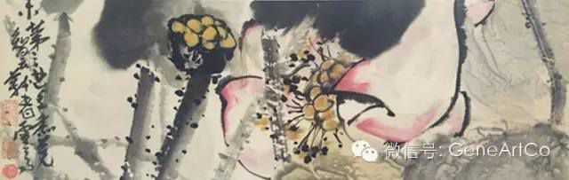 H.H.第三世多杰羌佛中國畫作品：高潔圖
