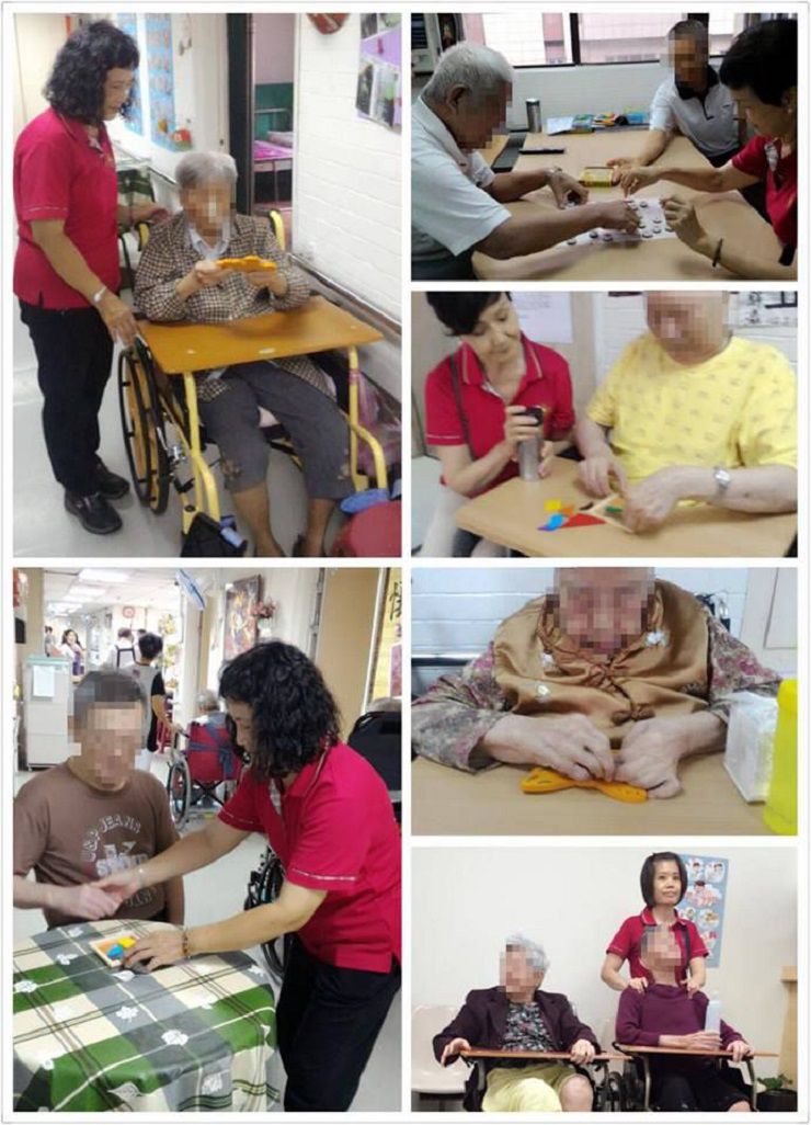 運頓多吉白菩提會台北佛堂vs.台北市私立仁家老人長期照顧中心關懷陪伴老人活動