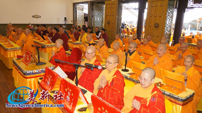 聖蹟寺恭迎南無阿彌陀佛佛誕 梵唄聲聲祈願世界和平