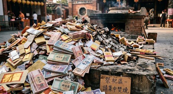 七月十五前三天燒紙錢，先人能收到嗎？(雲山不知處)