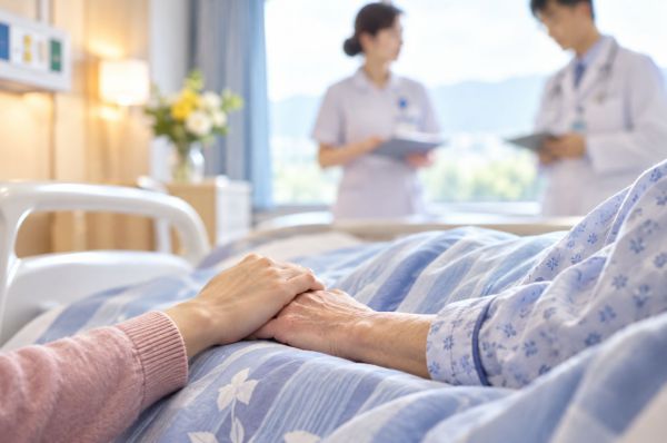 承蒙佛陀加持, 肺已成網狀的90歲老媽媽依舊安享晚年(清慧)