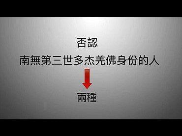 否認南無第三世多杰羌佛身份的人可分為兩種