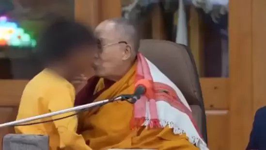 影片瘋傳！對小男孩說「吸我舌頭」引各界撻伐 達賴喇嘛道歉(相關新聞彙整)