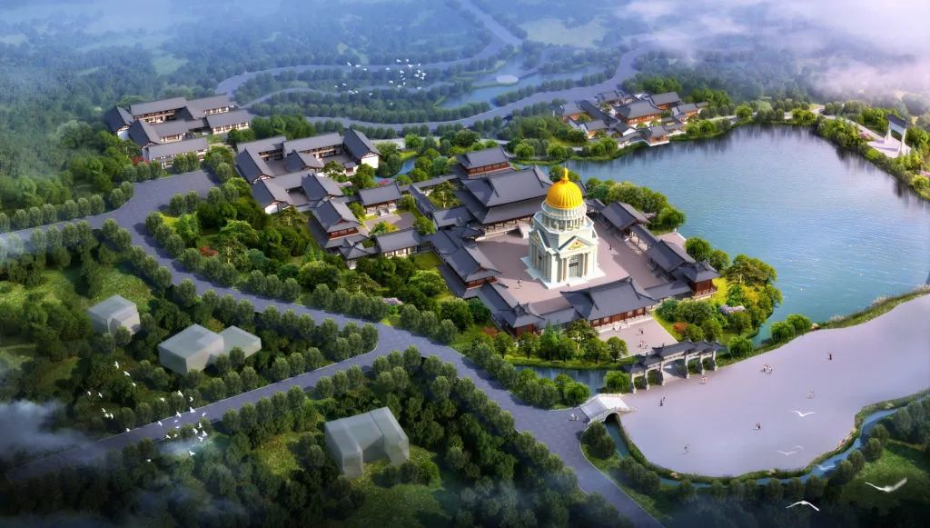 佛教城聖天湖的誕生與規劃介紹