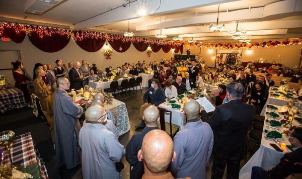 關護社區 慈善寺舉辦年終感恩餐會